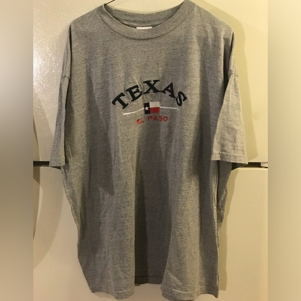 Men’s El Paso Texas T-shirt size 2XL gray